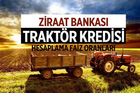 İkinci El Traktör Kredisi Hesaplama: Temel Bilgiler